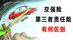 交強(qiáng)險(xiǎn)與三者險(xiǎn)的區(qū)別